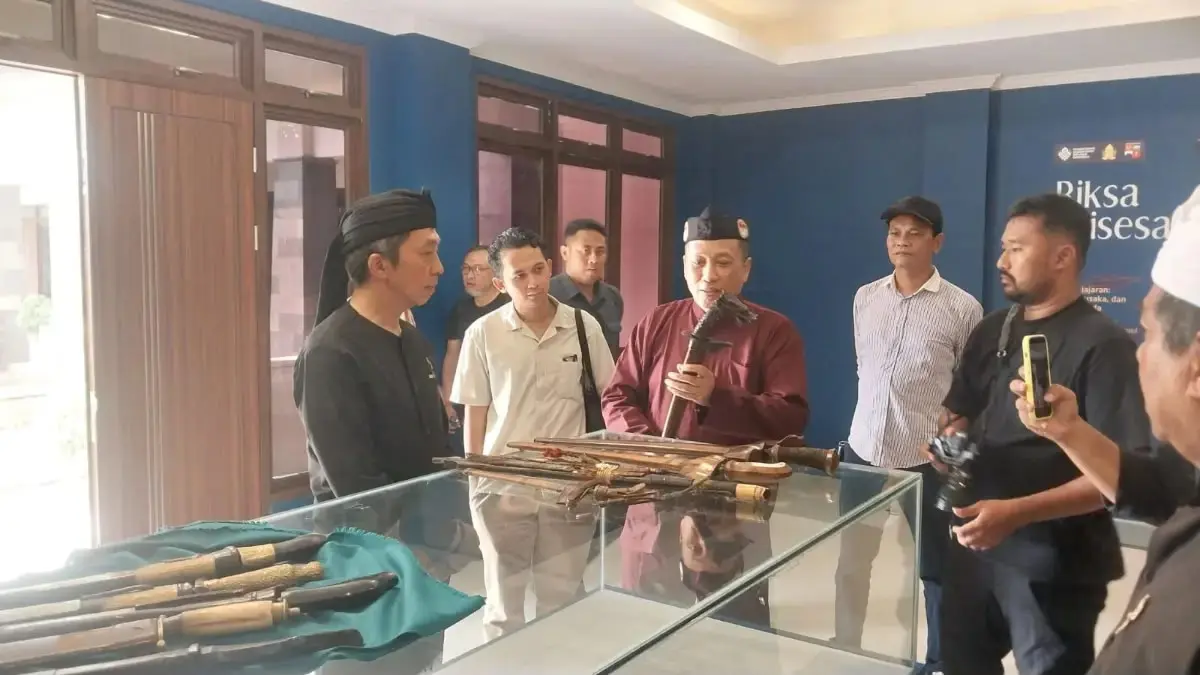 Wali Kota Bogor Dedie Rachim saat meninjau Museum Pajajaran beberapa waktu lalu. Foto: Sofyansyah/Radar Bogor