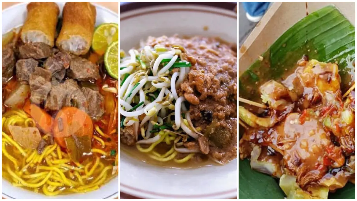 Beberapa kuliner khas Bogor yang jarang ditemukan di kota lain.