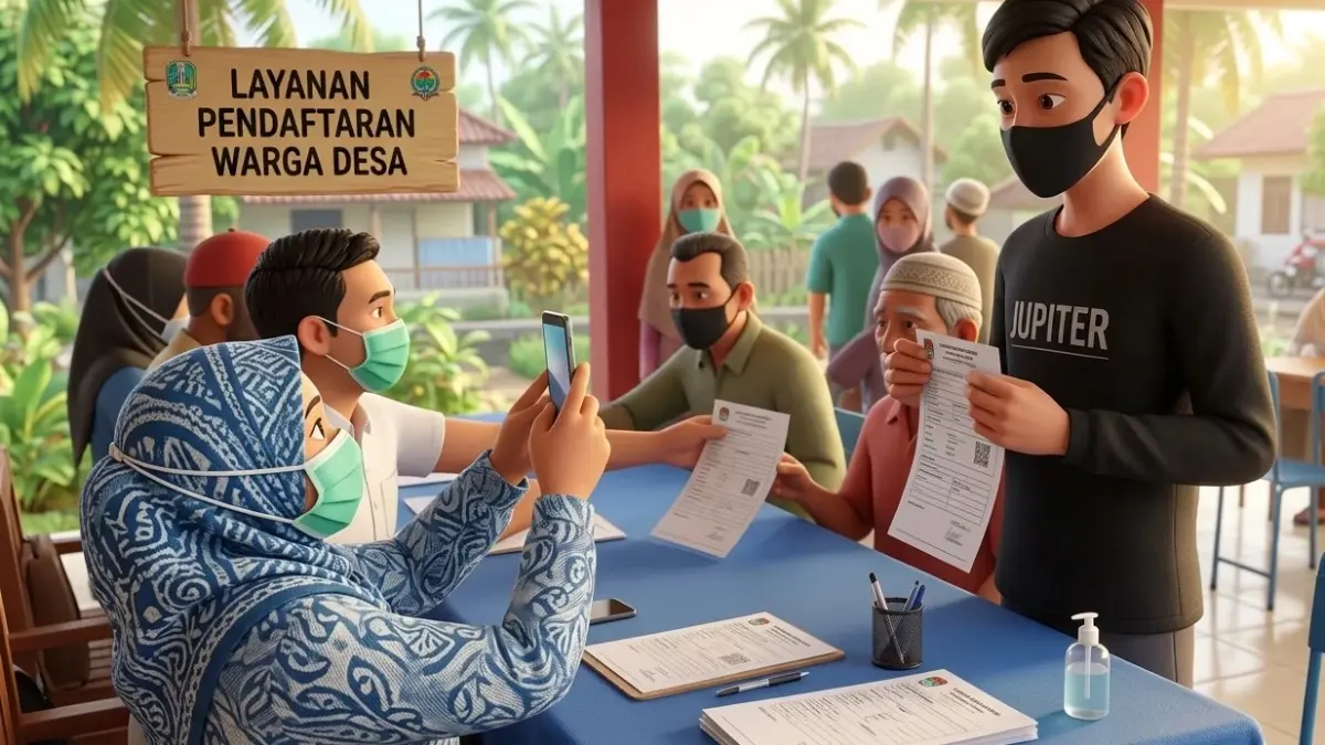 Ilustrasi Penyaluran Bansos PKH dan BPNT (Foto: Instagram @kecamatan_pogalan)
