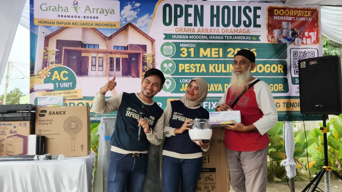 Open house digelar Graha Arraya Dramaga Kabupaten Bogor. (Dok. Graha Arraya Dramaga)