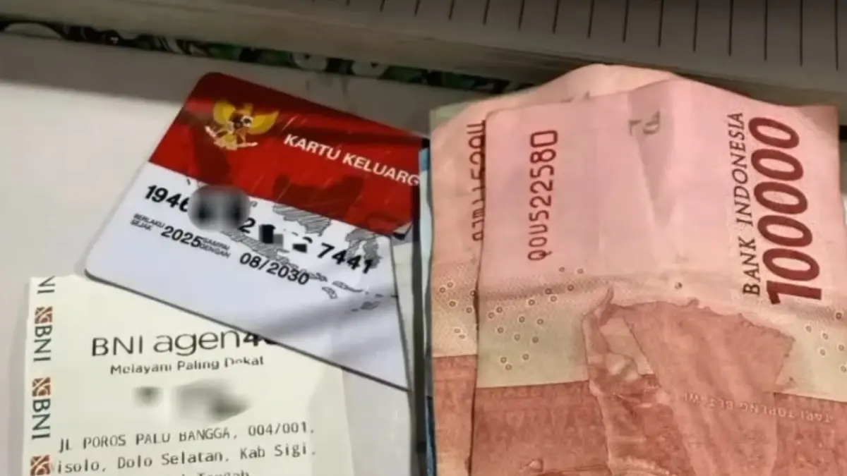 Bukti pencairan bansos PKH dan BPNT tahap 2 susulan. (Foto: YouTube Arfan Saputra Channel)