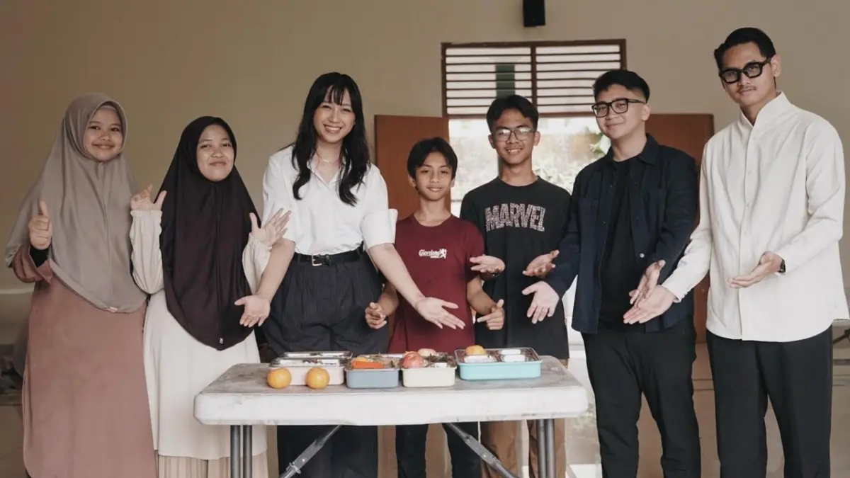 IHDC Youth saat memamerkan menu Sarapan Bergizi di Bogor. Foto: IHDC for Radar Bogor