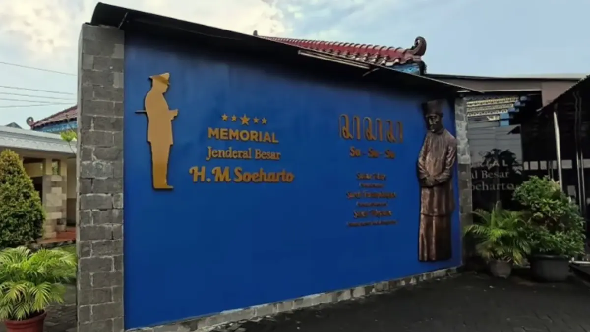 Museum Memorial Jenderal Besar H.M. Soeharto di Dusun Kemusuk, Desa Argomulyo, Kecamatan Sedayu, Kabupaten Bantul, Daerah Istimewa Yogyakarta.