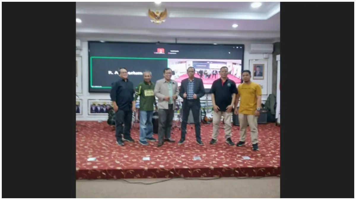 Vision Band Unpak Bogor saat tampil dipenutupan PKPA. (Foto : Dok pribadi)