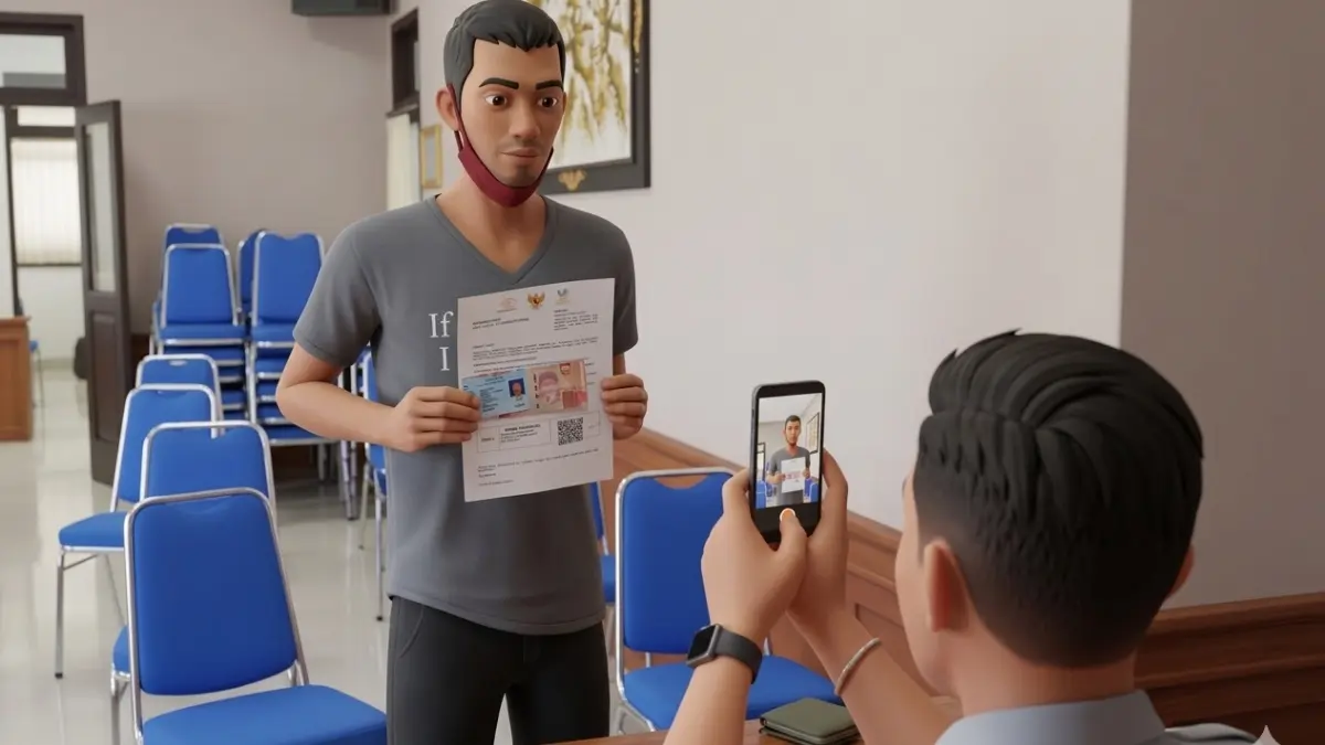 Ilustrasi Pencairan Bansos BPNT tahap dua tahun 2026. (Foto: Instagram @desapecatu diperbarui oleh AI)
