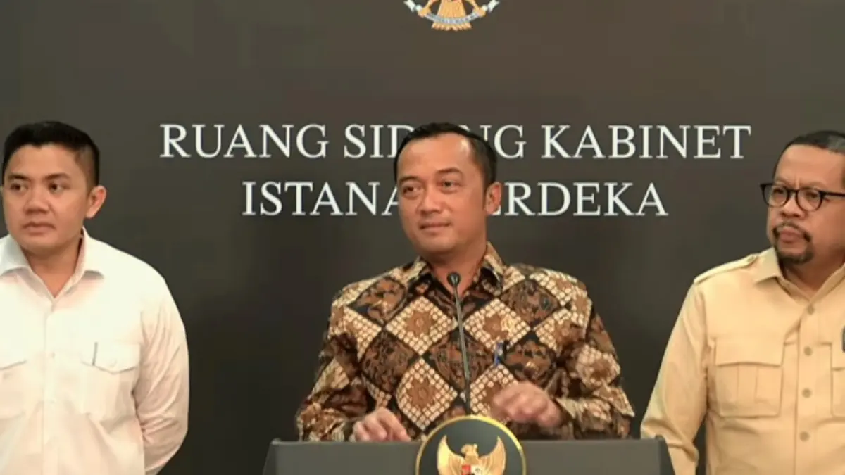 Mensesneg, Prasetyo Hadi saat di Kantor Presiden, Kompleks Istana Kepresidenan Jakarta, Selasa 2 Juni 2026.