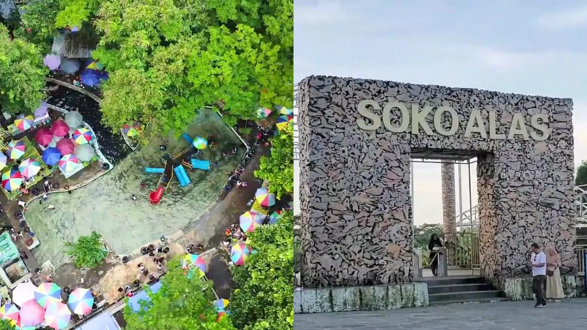 Soko Alas Klaten, salah satu wisata air yang cocok buat renang dan ciprat-cipratan air bersama keluarga atau teman (Tangkapan Layar YouTube Jayakra)