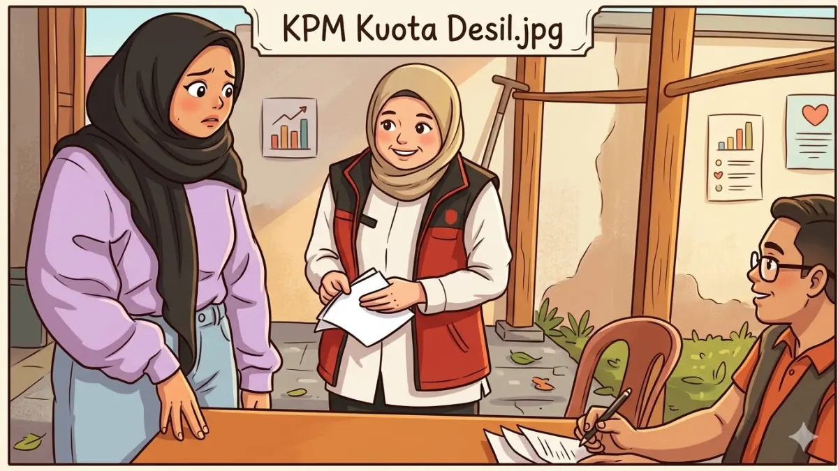 Ilustrasi kriteria KPM bansos menerima dana PKH BPNT. Foto: Instagram @pkhbogorkab/Diolah oleh Gemini AI