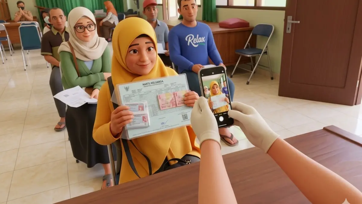 Ilustrasi Penyaluran Bansos PKH dan BPNT. Foto: Instagram @kalurahansambirejo diperbarui oleh AI