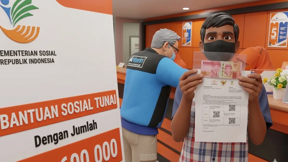 Ilustrasi Penyaluran Bansos PKH dan BPNT. Foto: Instagram @posind_regional3bandung diperbarui oleh AI