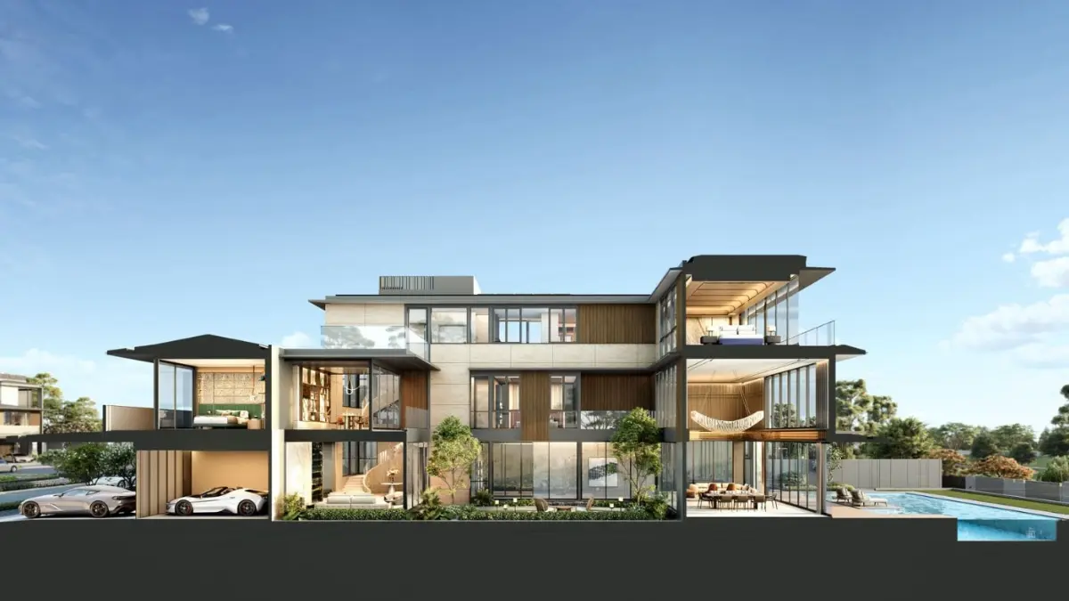 Island Villa, proyek hunian resort-style premium di kawasan BSD City yang diluncurkan Sinar Mas Land bersama Hongkong Land. (Dok. Sinar Mas Land)