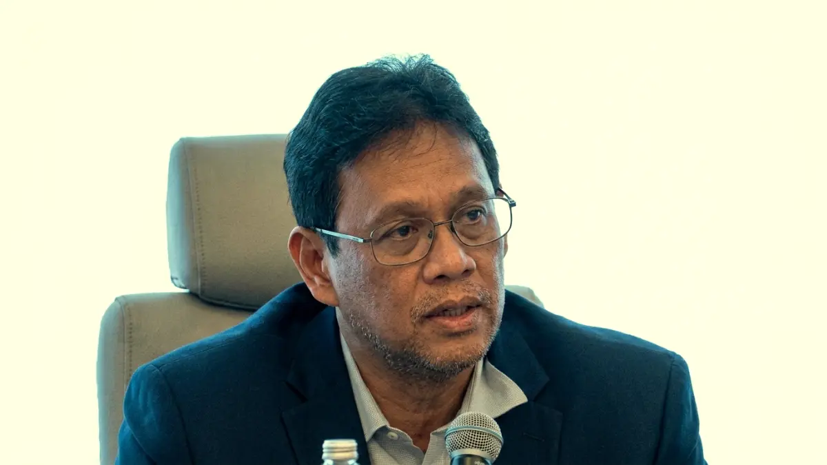 Menteri Keuangan, Purbaya Yudhi Sadewa saat memberikan keterangan kepada wartawan.