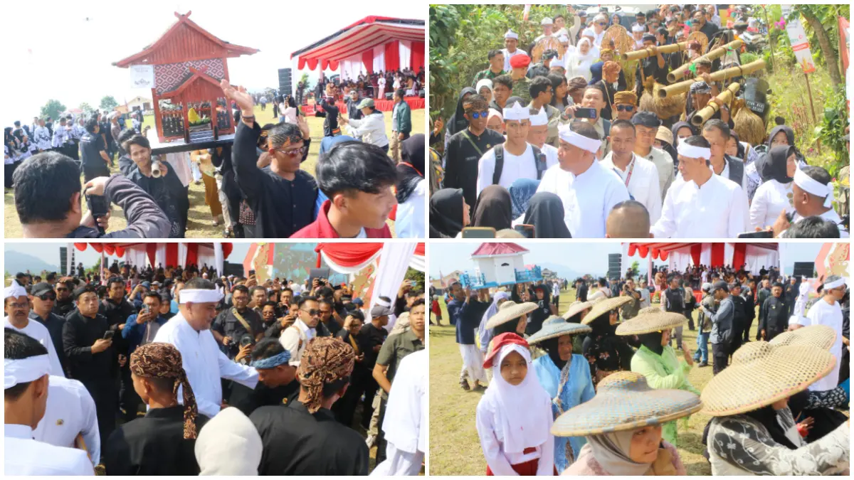 Suasana peringatan HJB ke 544 di Desa Malasari, Kecamatan Nanggung Kabupaten Bogor, Rabu 3 Juni 2026. (Foto : Hendi Novian/Radar Bogor)