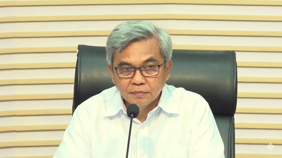 Ketua KPK, Setyo Budiyanto memberikan penjelasan soal modus korupsi kepada wartawan.