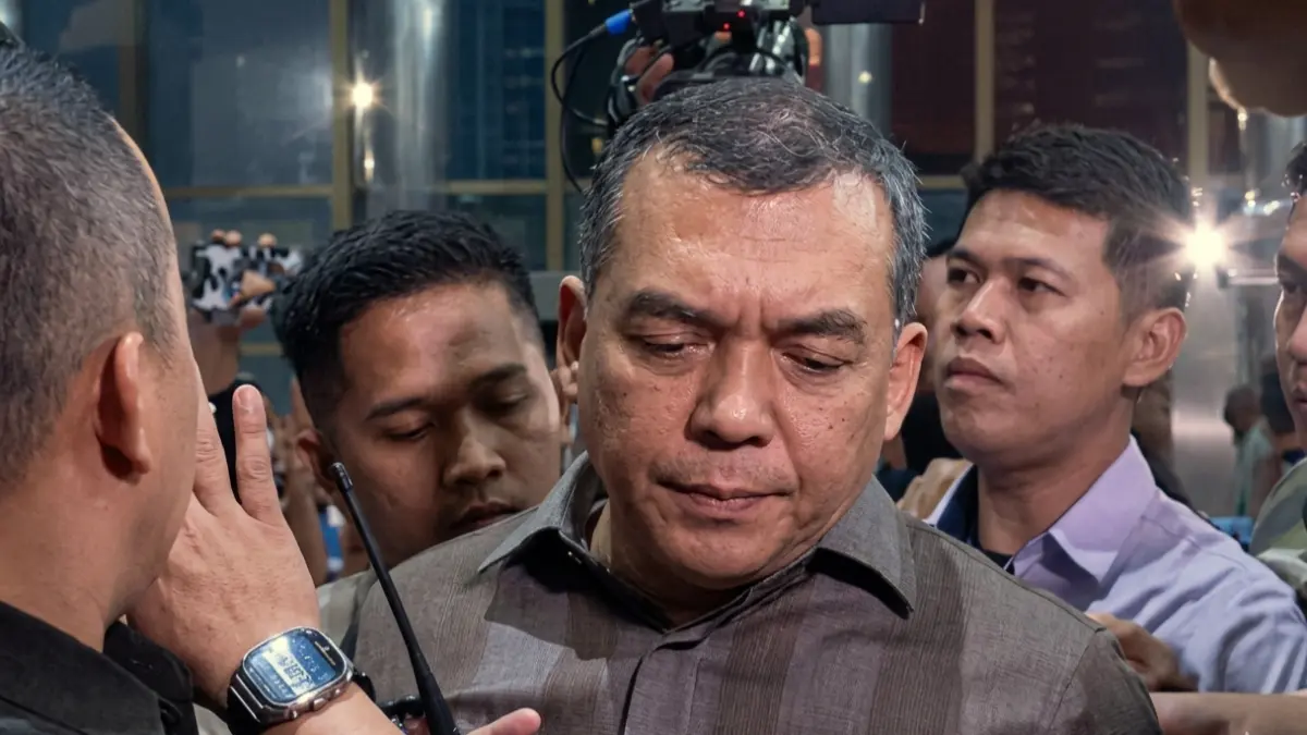 Wamen Imipas, Silmy Karim saat di gedung KPK.