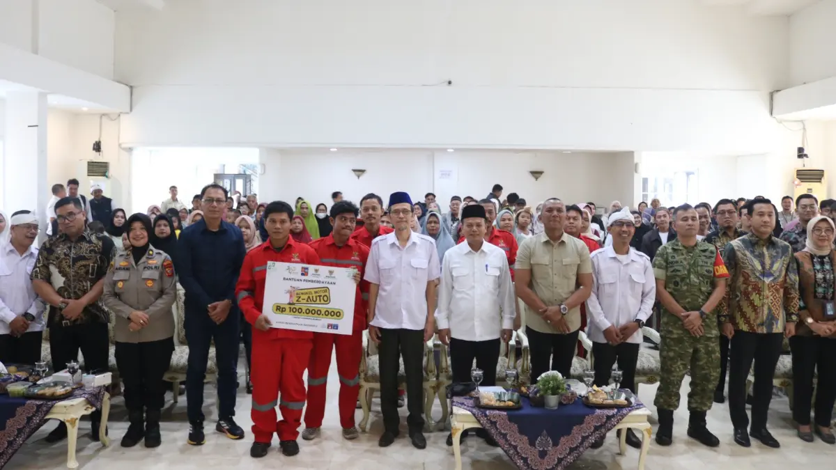 Bantuan Baznas Kota Bogor di HJB tahun 2026 ini. Foto: Baznas