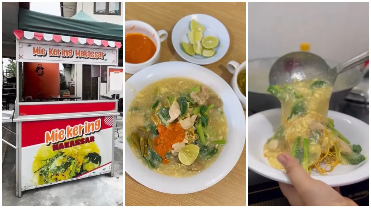 Mie Kering, Hidden Gem Kuliner Makassar di Bogor. (Foto: Instagram @miekering_makassar)