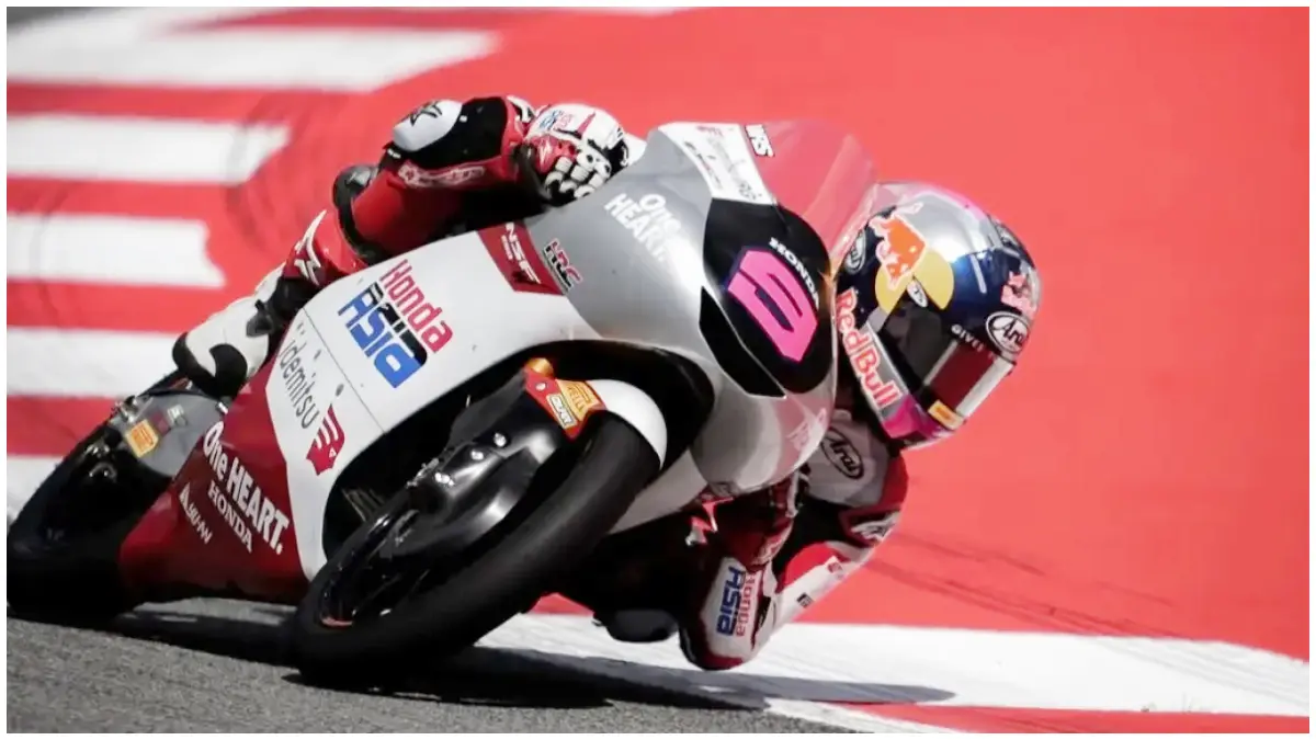 Pembalap Honda Asia Veda Ega Pratama naik ke peringkat 4 Klasemen Sementara Moto3 2026, setelah Brian Uriate didiskualifikasi.