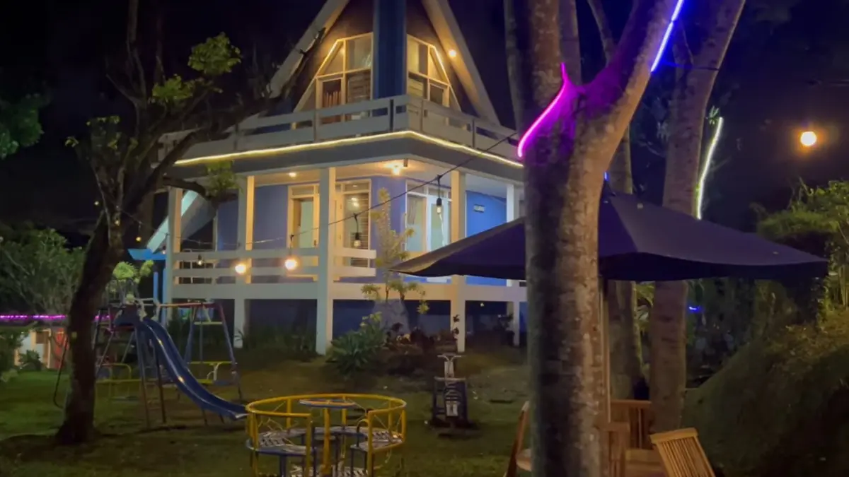 Villa Alam Indah, Puncak Bogor. (Foto: YouTube Haviz Amrizal)