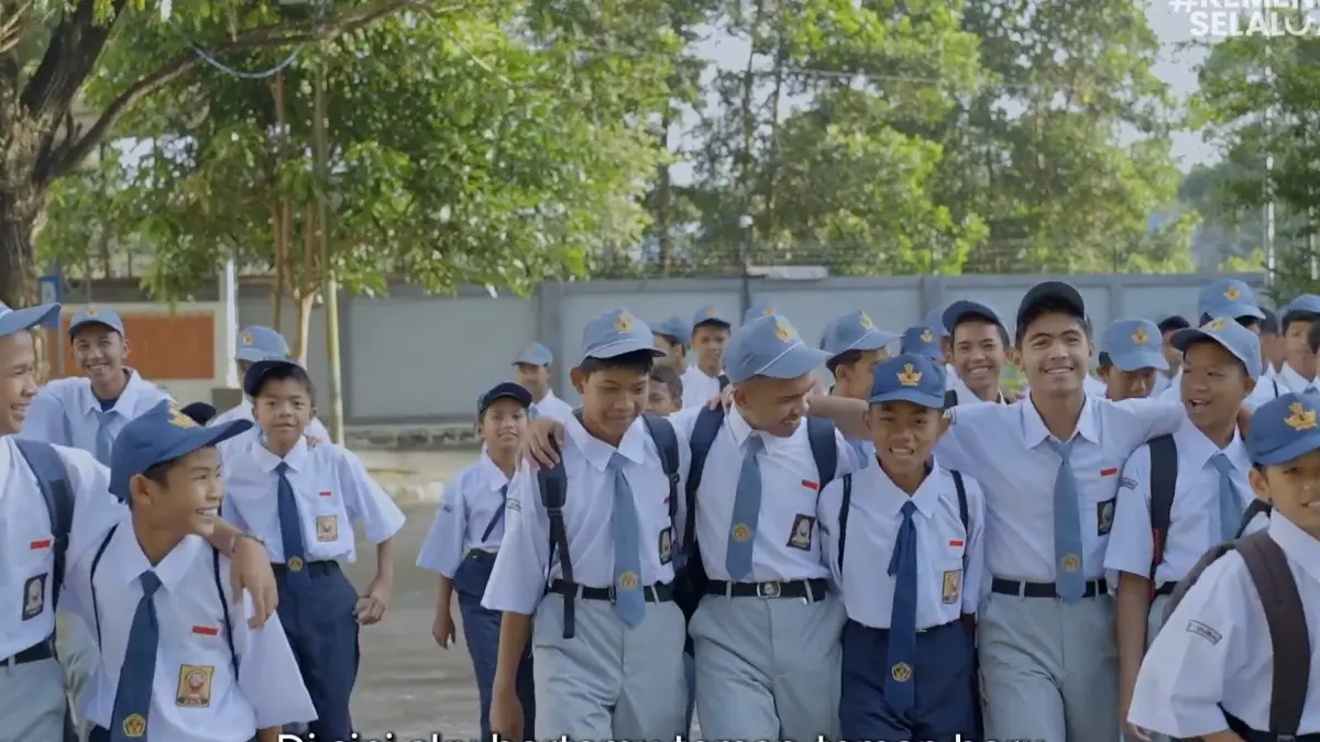 Ilustrasi siswa penerima PIP KIP. (Foto: YouTube Kemensos RI)