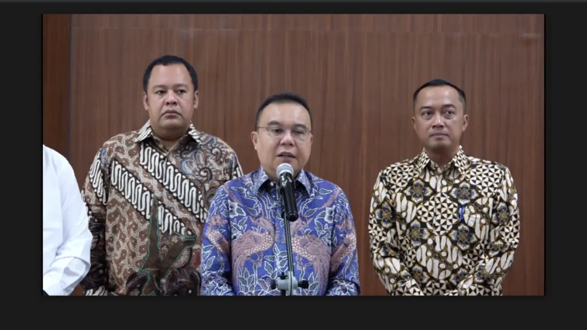 Pemerintah bersama Bank Indonesia (BI) dan Dewan Perwakilan Rakyat (DPR) menggelar rapat koordinasi terkait kondisi perekonomian Indonesia, terutama mengenai upaya stabilisasi nilai tukar rupiah terhadap dolar AS. Foto: Bakom