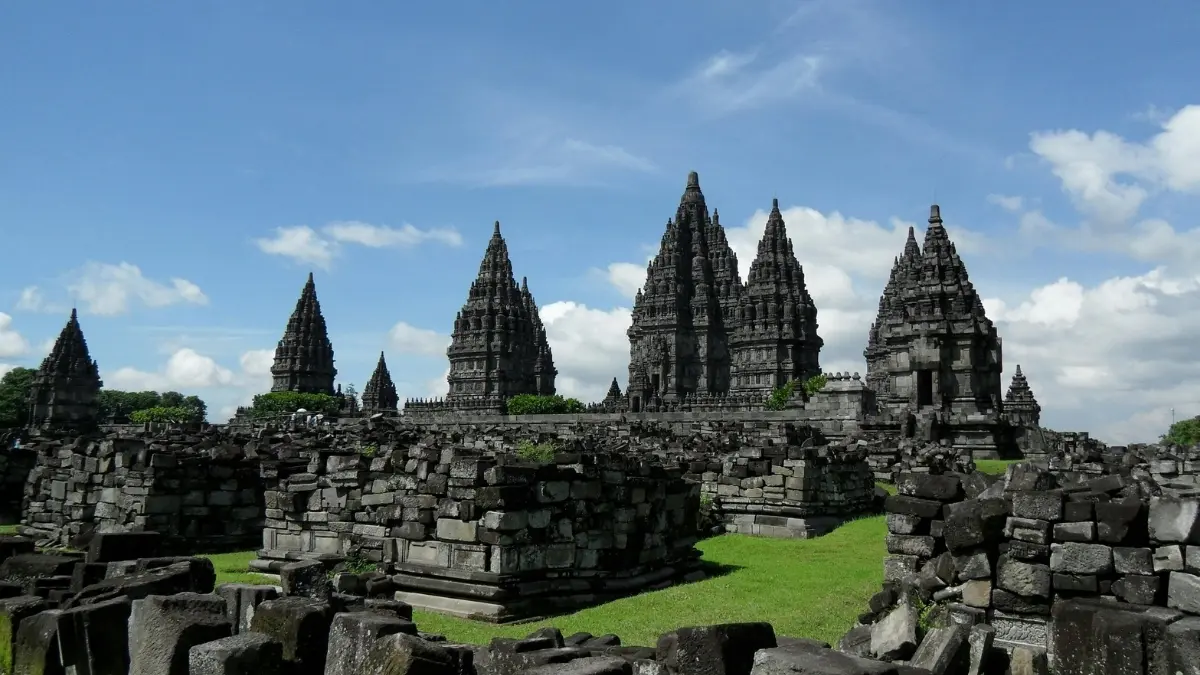 Destinasi wisata candi Prambanan Yogyakarta. Foto: Pexels/Pixabay 
