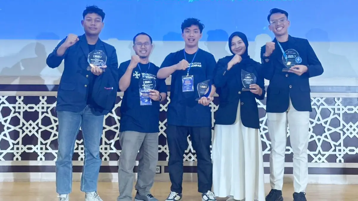 IPB meraih juara umum program mahasiswa berdampak Dikti Saintek 2025 setelah menyabet 5 kategori juara. (Dok. IPB)