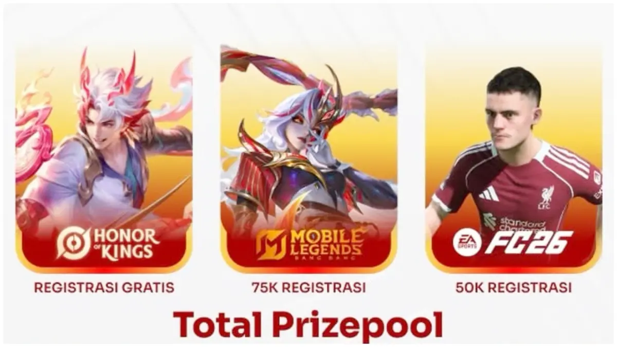 Poster lomba Hari Jadi Bogor ke-544 E-Sport Competition yang digelar dalam rangka memeriahkan Hari Jadi Bogor 2026. (Foto: Instagram @magika.pro)