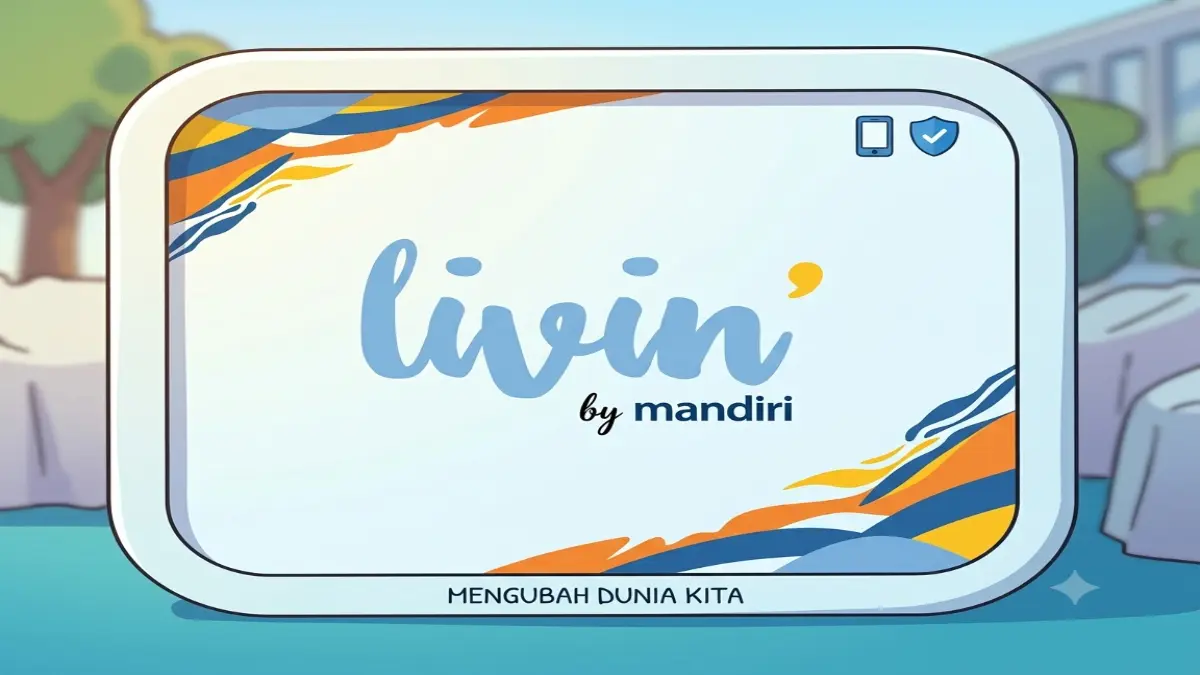 Ilustrasi aplikasi Livin
