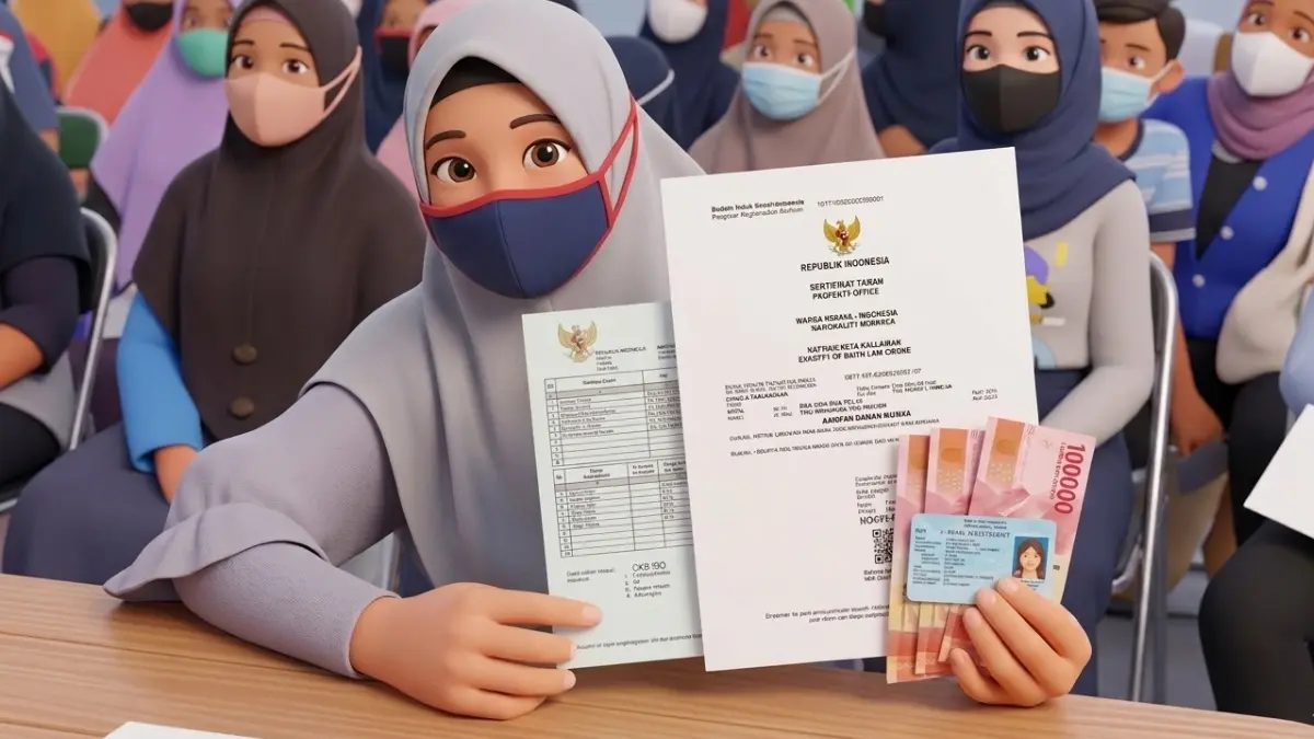 Ilustrasi Penyaluran Bansos PKH dan BPNT (Foto: Instagram @kecbatuceper diperbarui oleh AI)