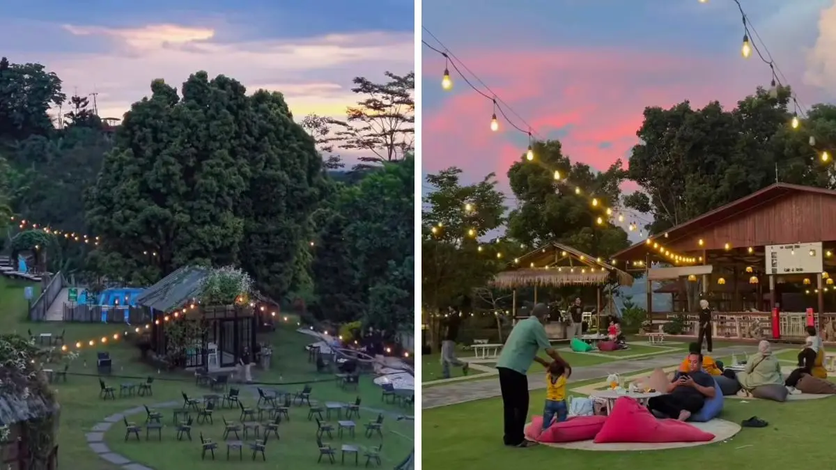 Suasana Kebun Belakang Kopi di Puncak Bogor. (Foto: Instagram @kebunbelakangkopi)