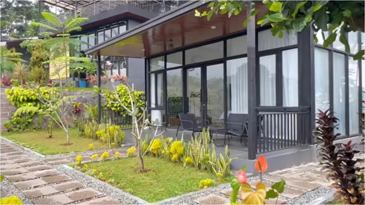Villa Sereni Tea Puncak Bogor. (Foto: YouTube Haviz Amrizal) 