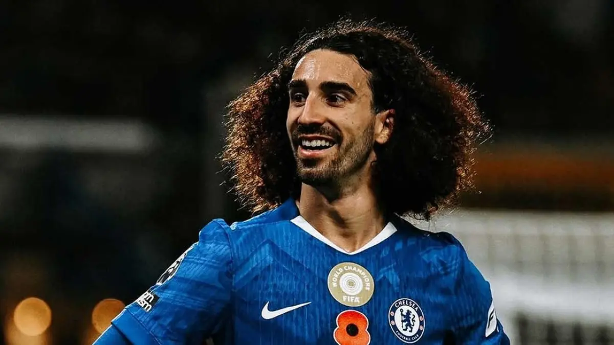 Bek Chelsei Marc Cucurella jadi incaran sejumlah klub elit. Salah satunya Manchester United.