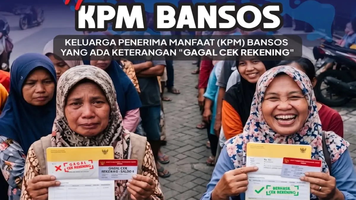 Ilustrasi KPM bansos PKH dan BPNT. (Foto: Instagram @pusdatinkesos)