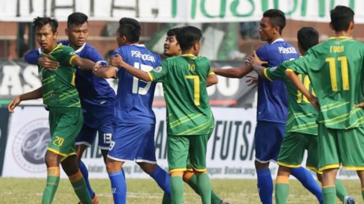 Ilustrasi: Derby Bogor antara PSB Bogor melawan Persikabo Bogor dalam laga Trofeo Match pada 2015 silam. (Dok. PSB)