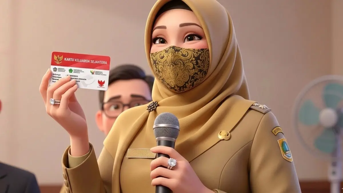 Ilustrasi Penyaluran Bansos PKH dan BPNT. Foto: Instagram @kominfo.klaten diperbarui oleh AI.