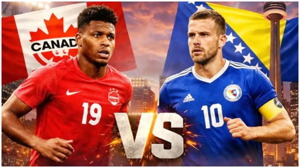Kanada akan menghadapi Bosnia Herzegonia pada penyisihan Piala Dunia 2026 di Stadion BMO Field, 13 Juni 2026