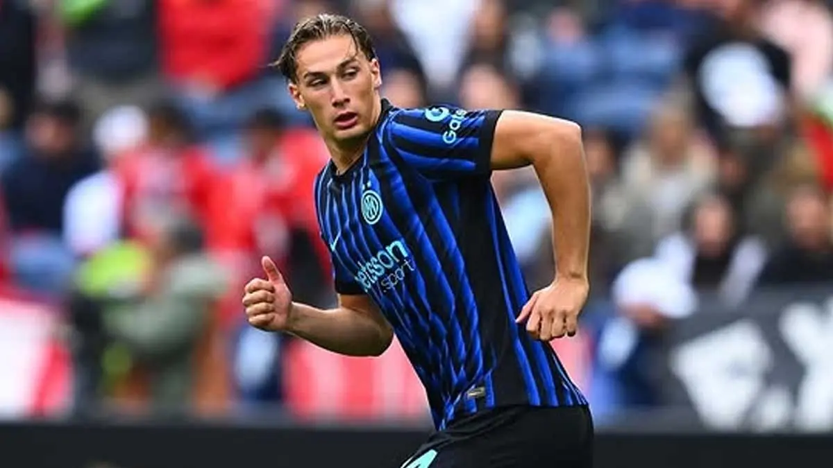 Pio Esposito, striker muda Inter Milan yang jadi bidikan Manchester United. (Foto : Instagram @pioesposito)