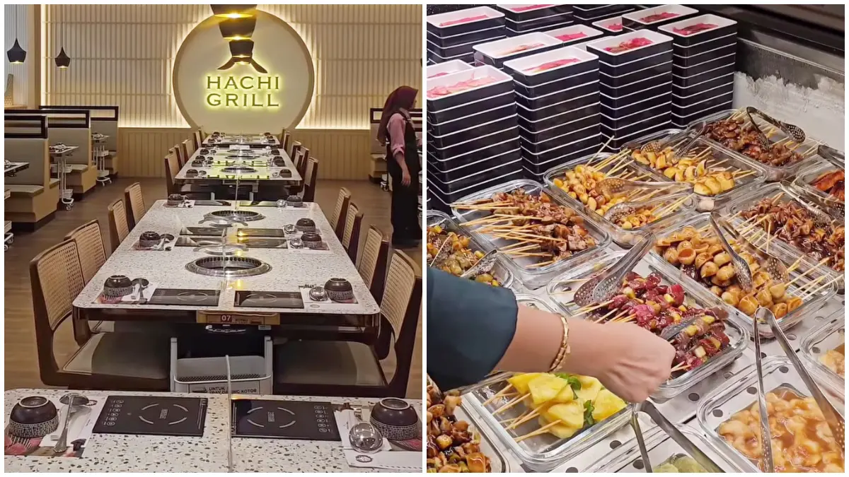Suasana Hachi Grill yang resmi hadir di Taman Yasmin, Kota Bogor. (Foto: Instagram @kuliner_bgr)