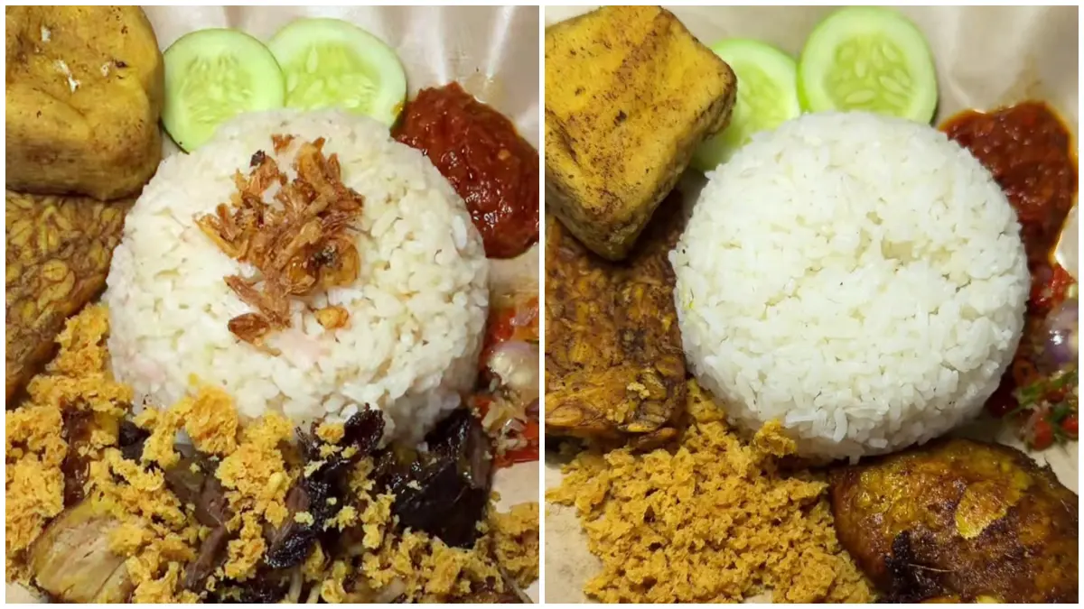 Berbagai pilihan menu di Nasi Paru Sukasari Bogor. (Foto: Instagram @cobacobibogor)