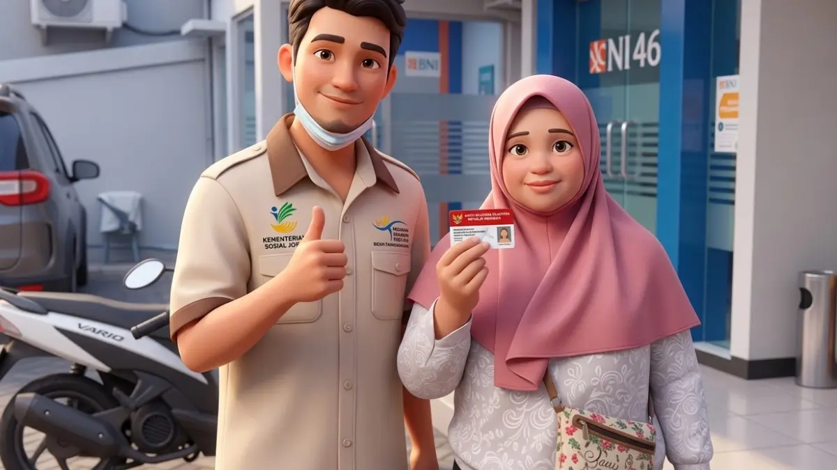 Ilustrasi Penyaluran Bansos PKH dan BPNT (Foto: Instagram @pkhdemak/diperbarui oleh Gemini AI)