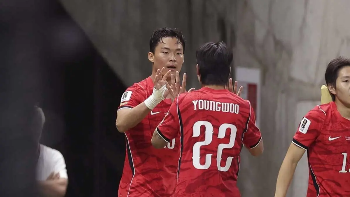 Selebrasi pemain Korea Selatan usai mencetak gol ke gawang Repbulik Ceko. (Foto : South Korea National Team Facebook)