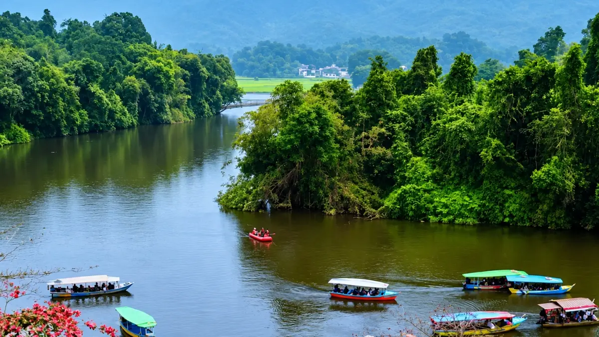 Situ Lengkong Panjalu, Ciamis. (Foto: Instagram @explore_panjalu)