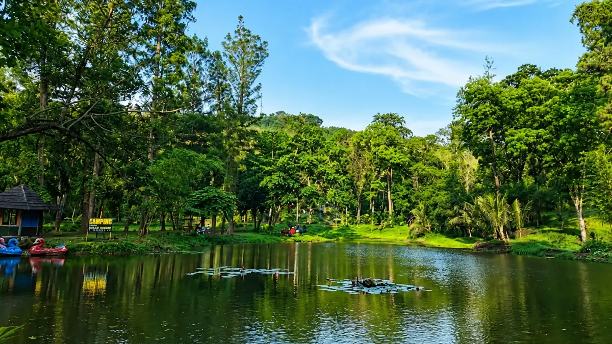 Situ mustika kota Banjar. (Foto: Instagram @situmustika.official)