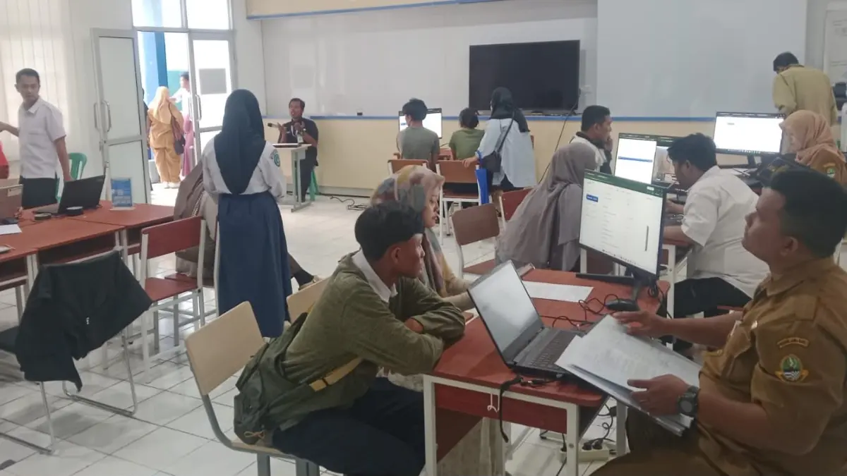 SMKN 4 Kota Bogor diserbu pendaftar SPMB. Foto: Dok SMKN 4 Kota Bogor.