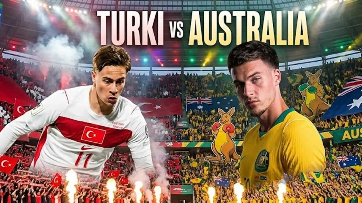 Prediksi Piala Dunia antara Australia melawan Turki. Foto: IST