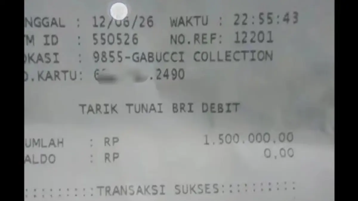 Salah satu KPM pemilik KKS Baru mengaku telah mencairkan saldo bantuan yang masuk ke rekening bansos