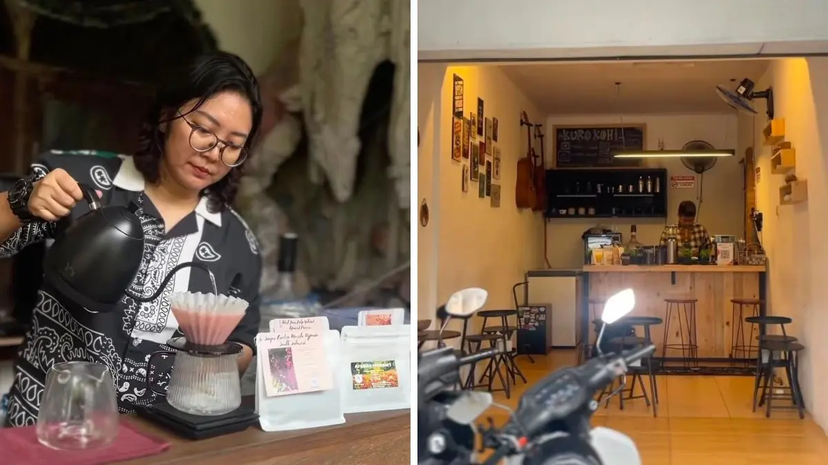 Slow bar di Bogor yang menawarkan pengalaman ngopi lebih dekat dengan barista. (Foto: Instagram @ngopigrapher)