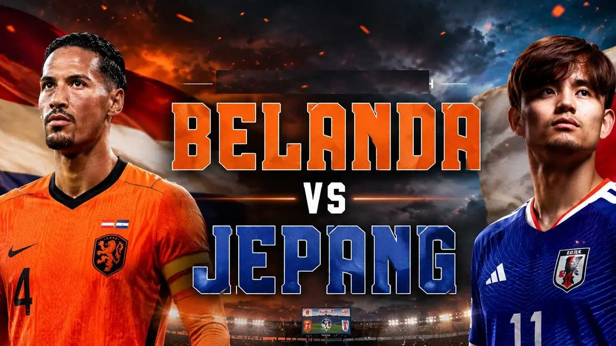 Belanda akan menghadapi Jepang di Grup F Piala Dunia 2026 di Dallas, Amerika Serikat