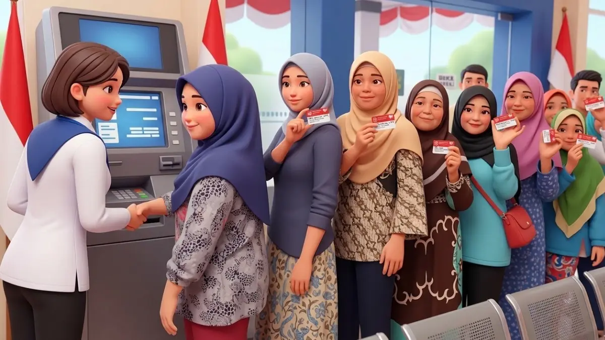 Ilustrasi penyaluran bansos PKH dan BPNT Tahap 2 untuk KPM (Instagram @pkhcianjur diperbarui oleh Gemini AI)
